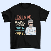 Mari papa grand-père t-shirt
